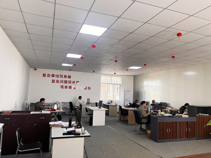 Zhejiang Huier Coating Environmental Protection Equipment Co., Ltd línea de producción del fabricante