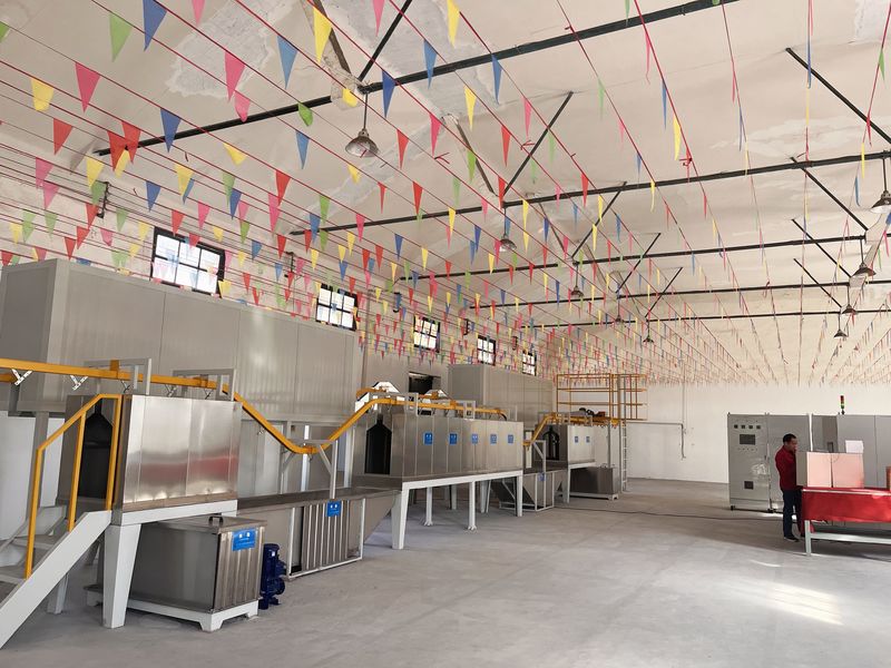 Zhejiang Huier Coating Environmental Protection Equipment Co., Ltd línea de producción del fabricante