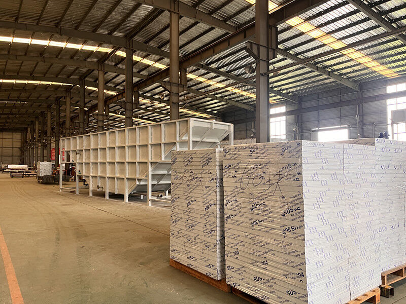 Zhejiang Huier Coating Environmental Protection Equipment Co., Ltd línea de producción del fabricante