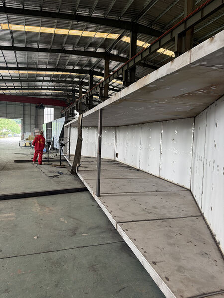 Zhejiang Huier Coating Environmental Protection Equipment Co., Ltd línea de producción del fabricante