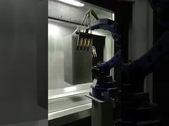 línea de capa electrostática del polvo