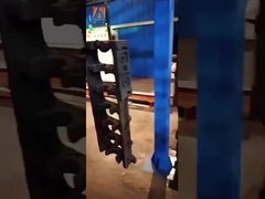 línea de capa electrostática del polvo