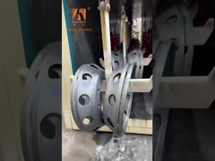 Transportador colgante de acero montado en el techo con control PLC