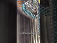 Sistemas de líneas de pintura de recubrimiento en polvo para sustratos de hierro con colores personalizables