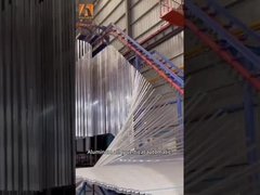 Línea automática de recubrimiento en polvo con uniforme para la hierrería