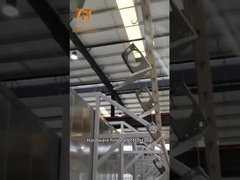 Acero inoxidable línea de limpieza química industrial automática 1 año de garantía