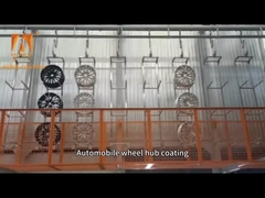 Sistema de transportador colgante de cadena montado en el techo personalizado con control PLC para el manejo de cargas pesadas