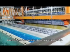 Línea de recubrimiento de inmersión totalmente automática de alta capacidad de espesor de recubrimiento ajustable