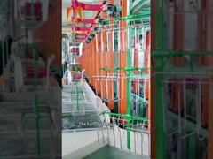 Línea de producción de electroplataje de oxidación de calentamiento eléctrico de acero inoxidable personalizada