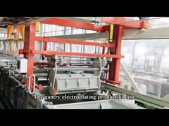 Línea de producción de chapa eléctrica inteligente / Línea de oxidación electroquímica con control PLC
