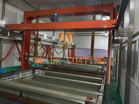 Línea de electrodeposición automática de recubrimiento personalizada Línea de oxidación de electrodeposición