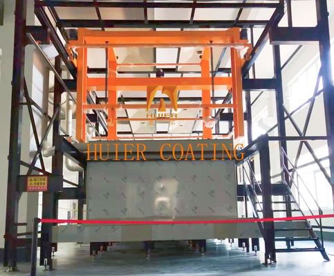 Equipo de recubrimiento electroforético de pórtico para la pintura de piezas de trabajo grandes