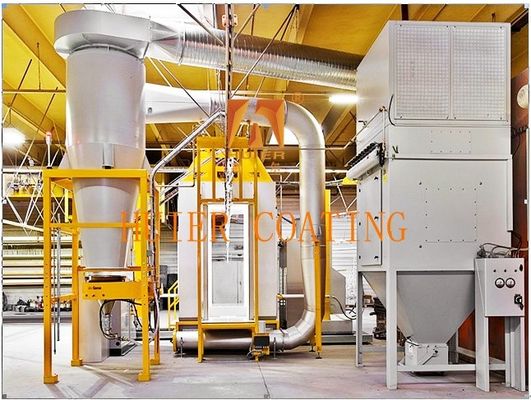 Mejorar la producción de la línea de recubrimiento automático de polvo para la industria de la madera y la industria farmacéutica