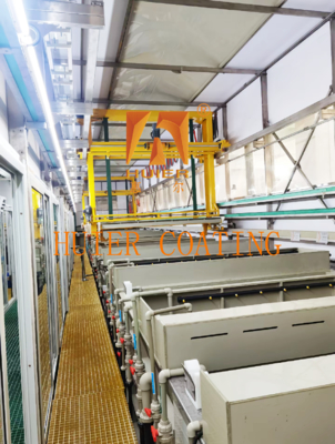 Línea de producción de oxidación de electroplataje de ahorro de energía para uso industrial